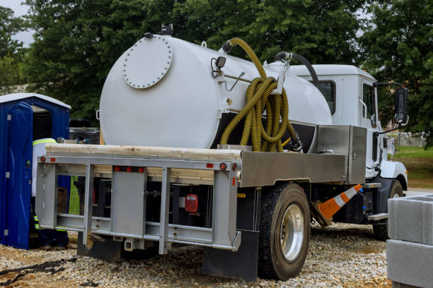 Porta potty delivery and setup in Anderson, SC